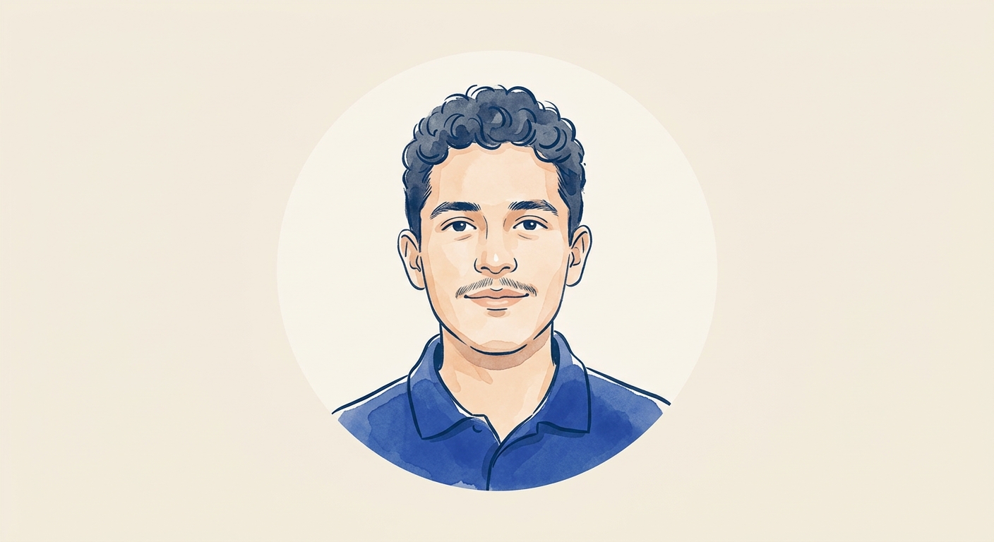 Aarón Hernández — caricatura ilustrada