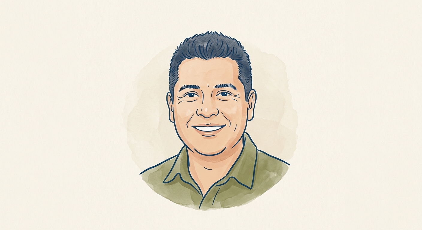 Alfredo Guerrero — caricatura ilustrada