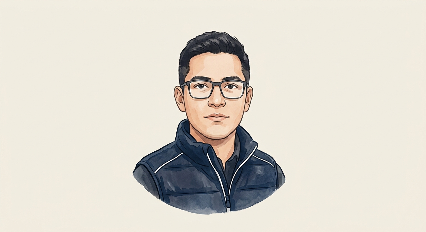 Marco Lazaro — caricatura ilustrada